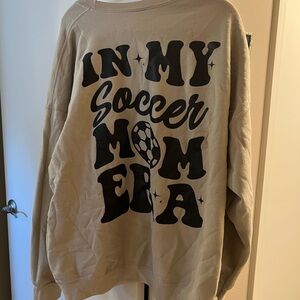 Tan Graphic Sweatshirt